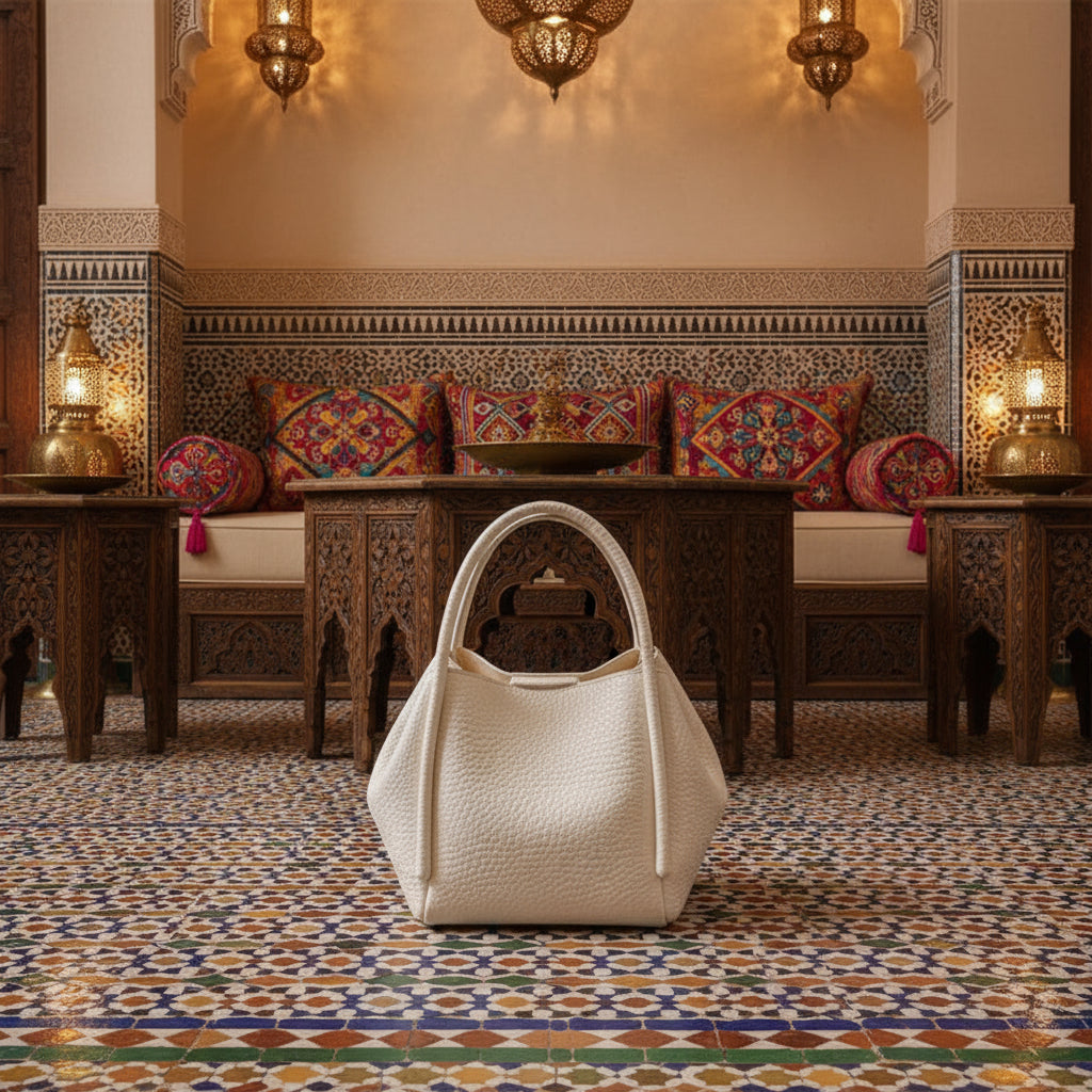 Sac bandoulière rétro et décontracté - Collection Marrakech