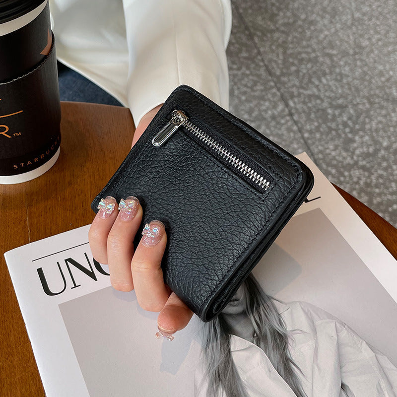 Portefeuille en cuir