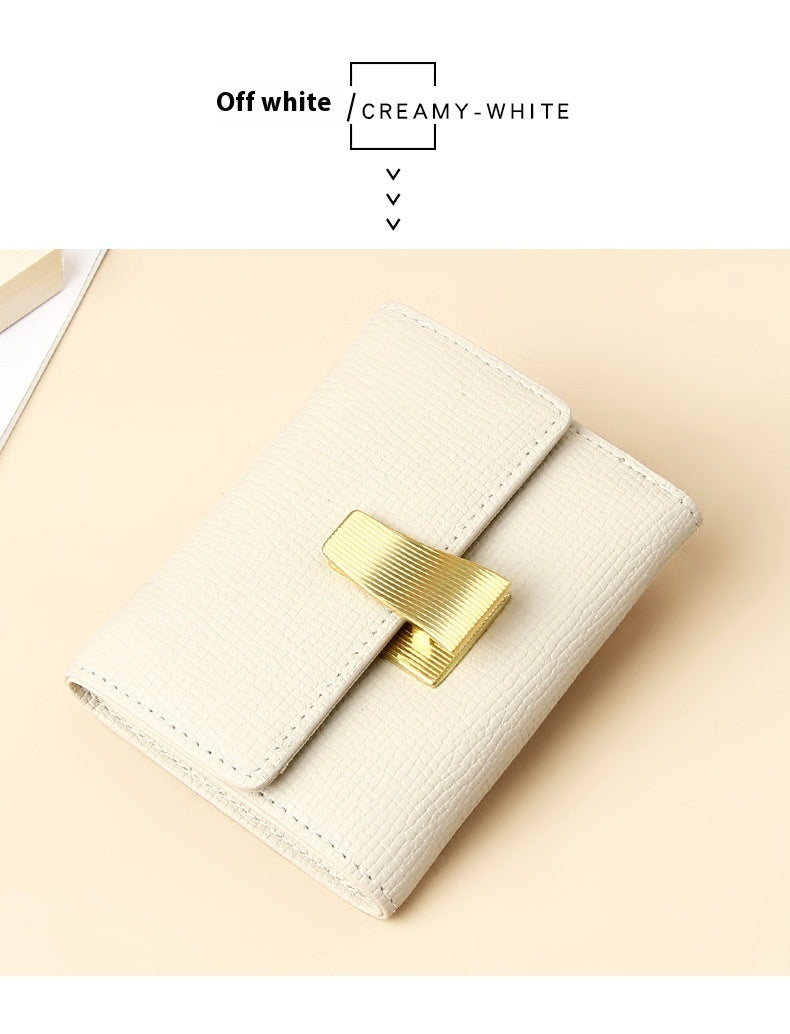 Portefeuille en cuir multifonctionnel avec plusieurs emplacements pour cartes