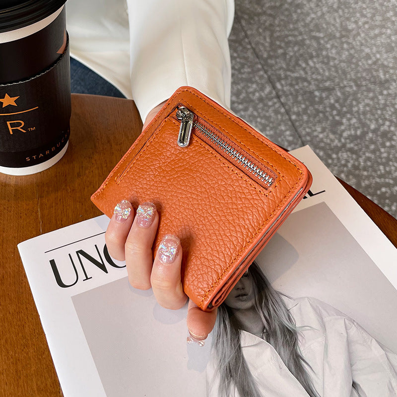 Portefeuille en cuir