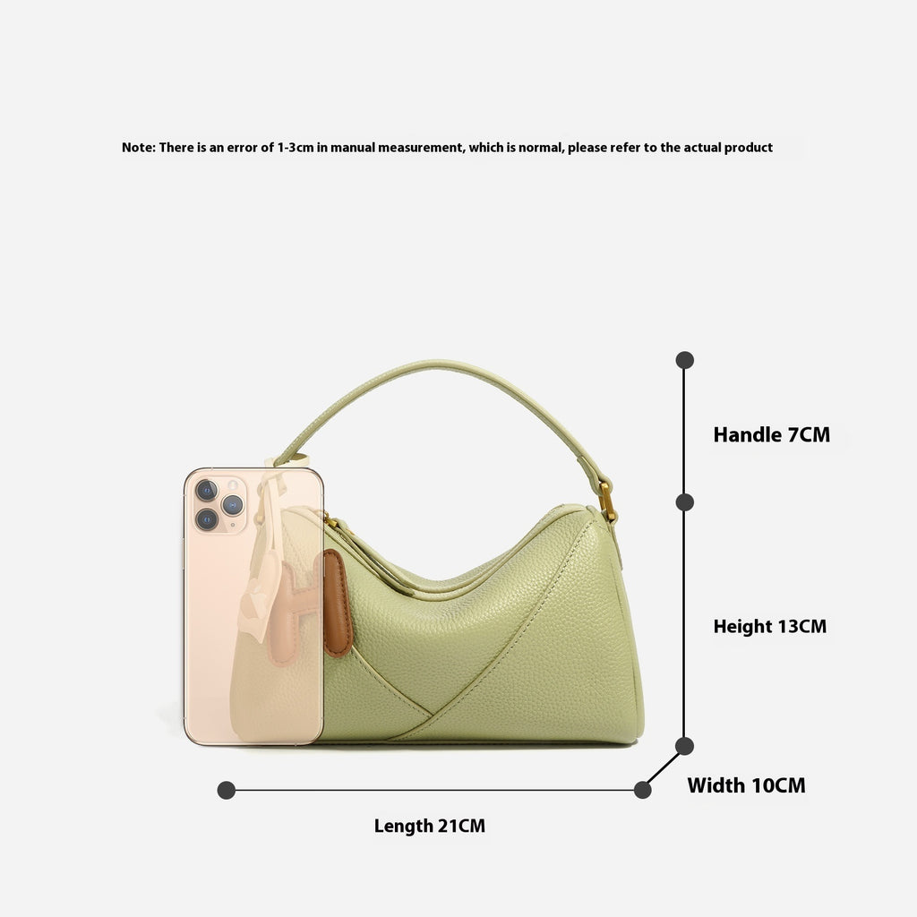 Sac à main en cuir 2 en 1 – Option chic à porter à l'épaule ou en bandoulière