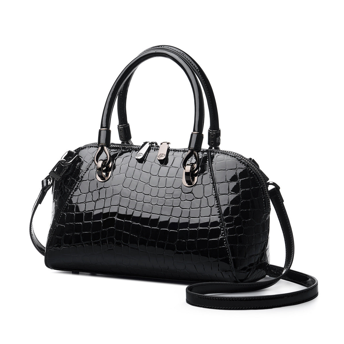 Fashion All-matching Cowhide Handbag