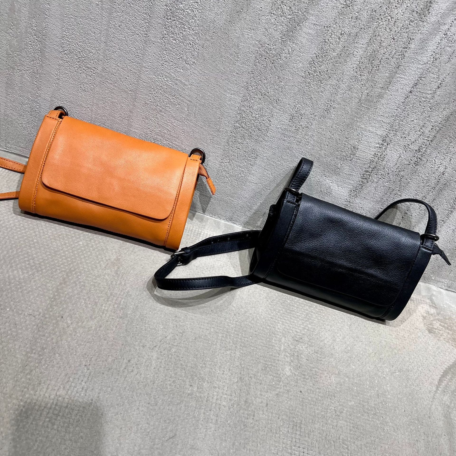 Sac à bandoulière en cuir véritable