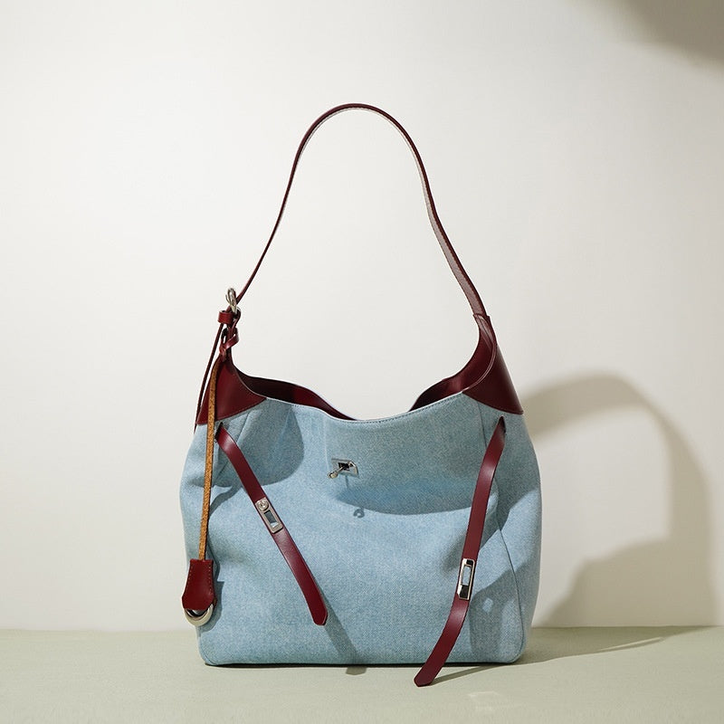 Denim All-match Large Capacity Tote Bag