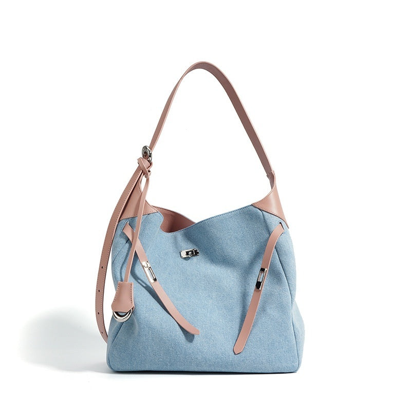 Denim All-match Large Capacity Tote Bag
