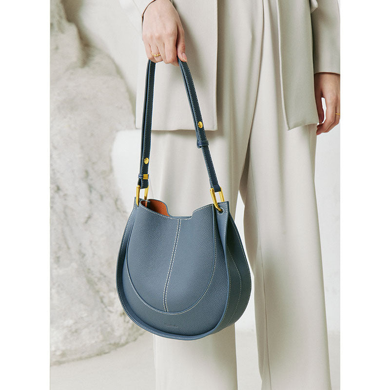 Sac bandoulière de luxe en cuir Niche