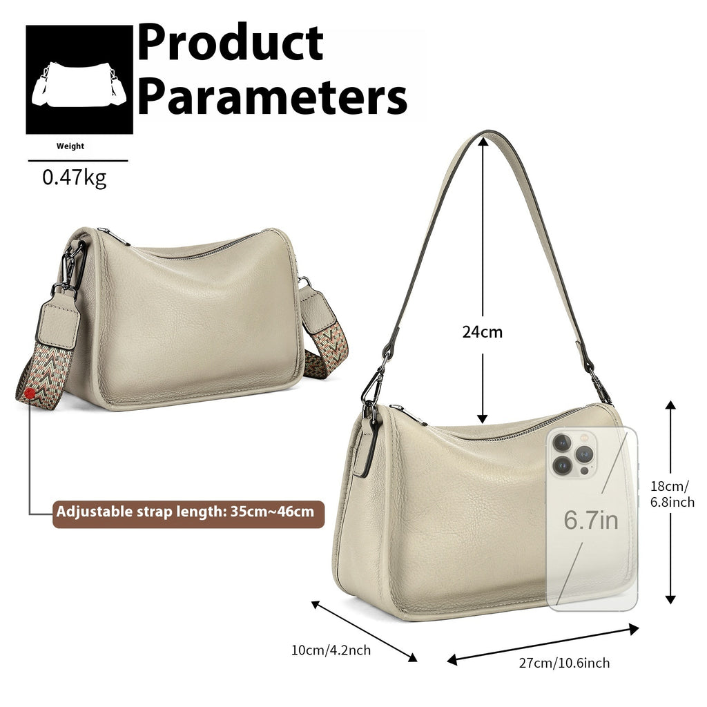 Women's Large Capacity Casual Shoulder Crossbody Bag