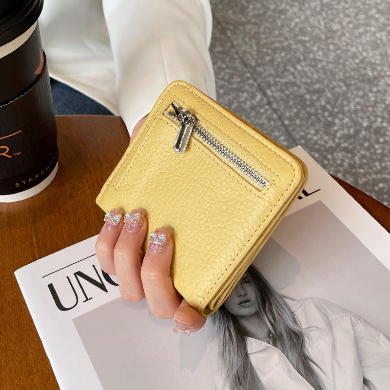 Portefeuille en cuir