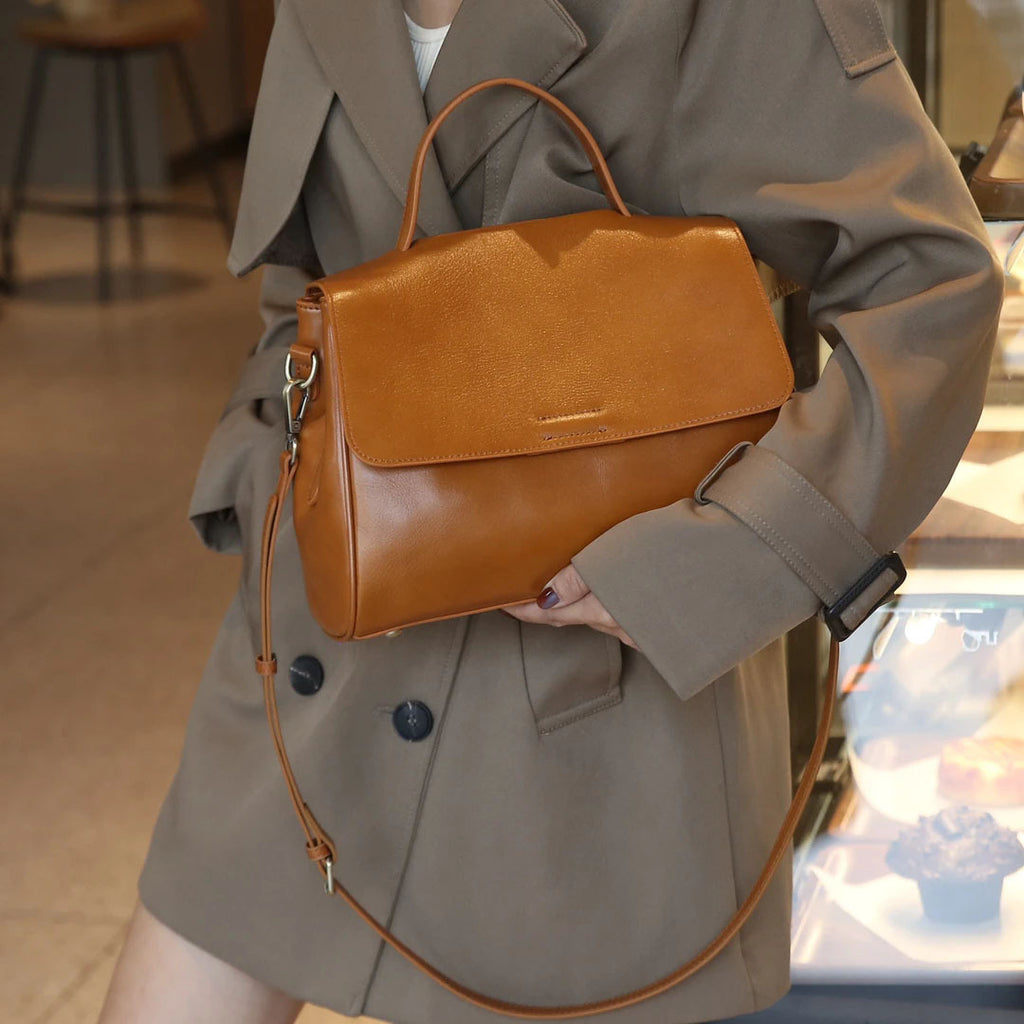 Daily Use Genuine Leather Handbag