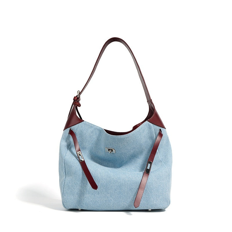 Denim All-match Large Capacity Tote Bag