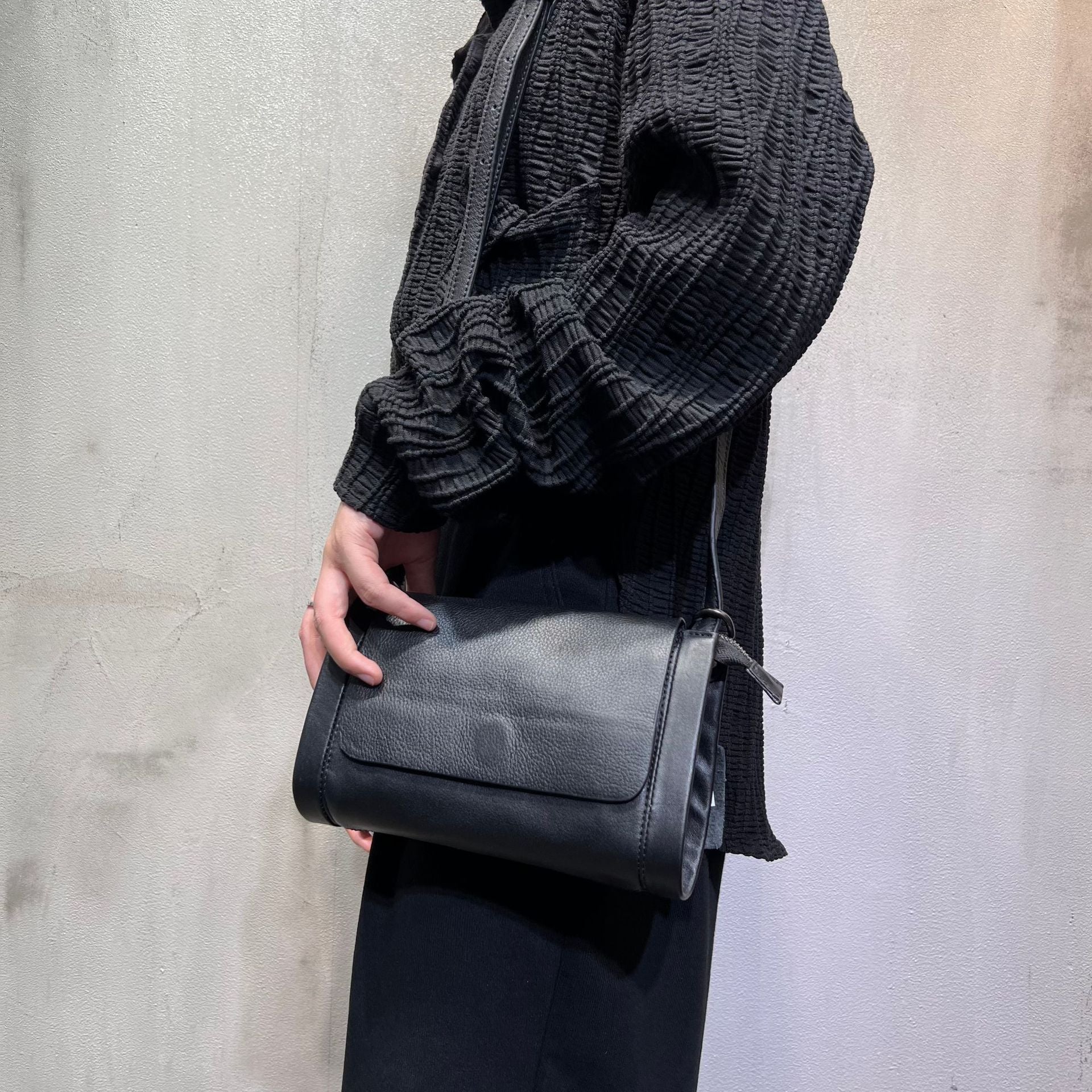 Sac à bandoulière en cuir véritable
