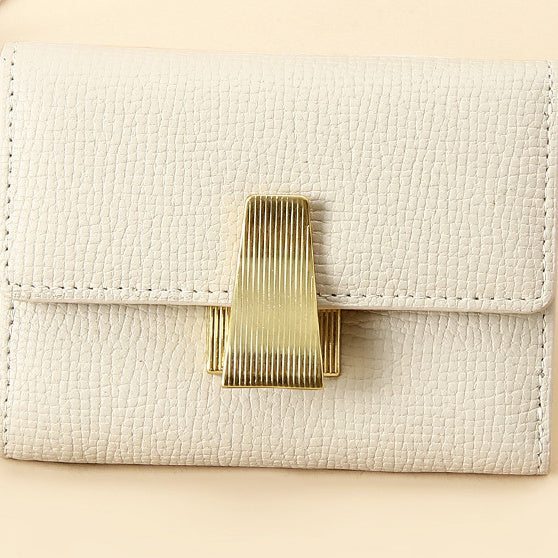 Portefeuille en cuir multifonctionnel avec plusieurs emplacements pour cartes