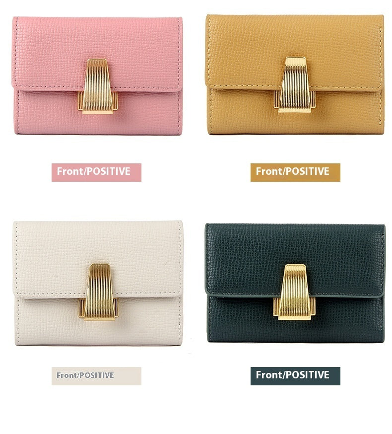 Portefeuille en cuir multifonctionnel avec plusieurs emplacements pour cartes