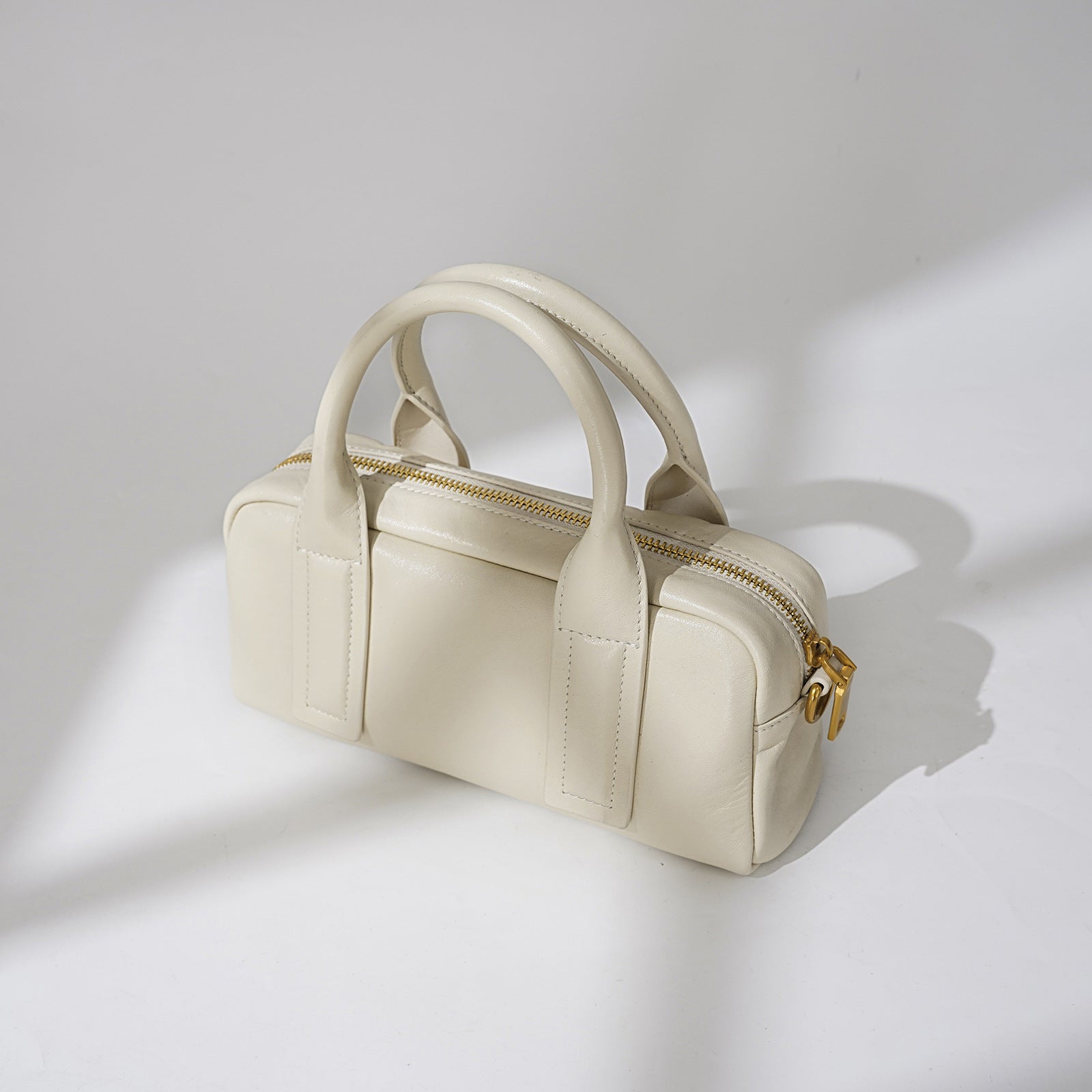 Sac à main bandoulière en cuir assorti