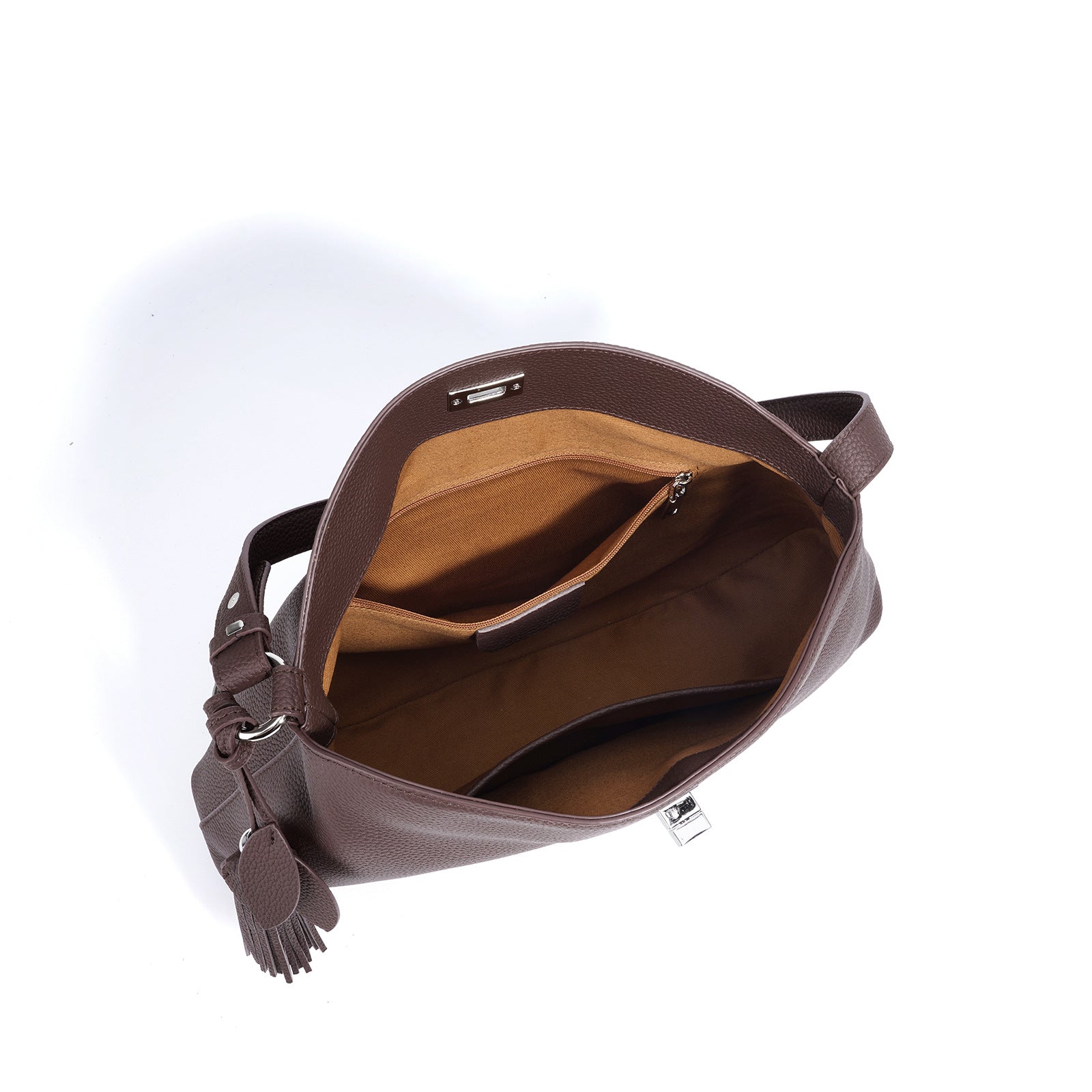 Sac bandoulière tendance en cuir grande capacité