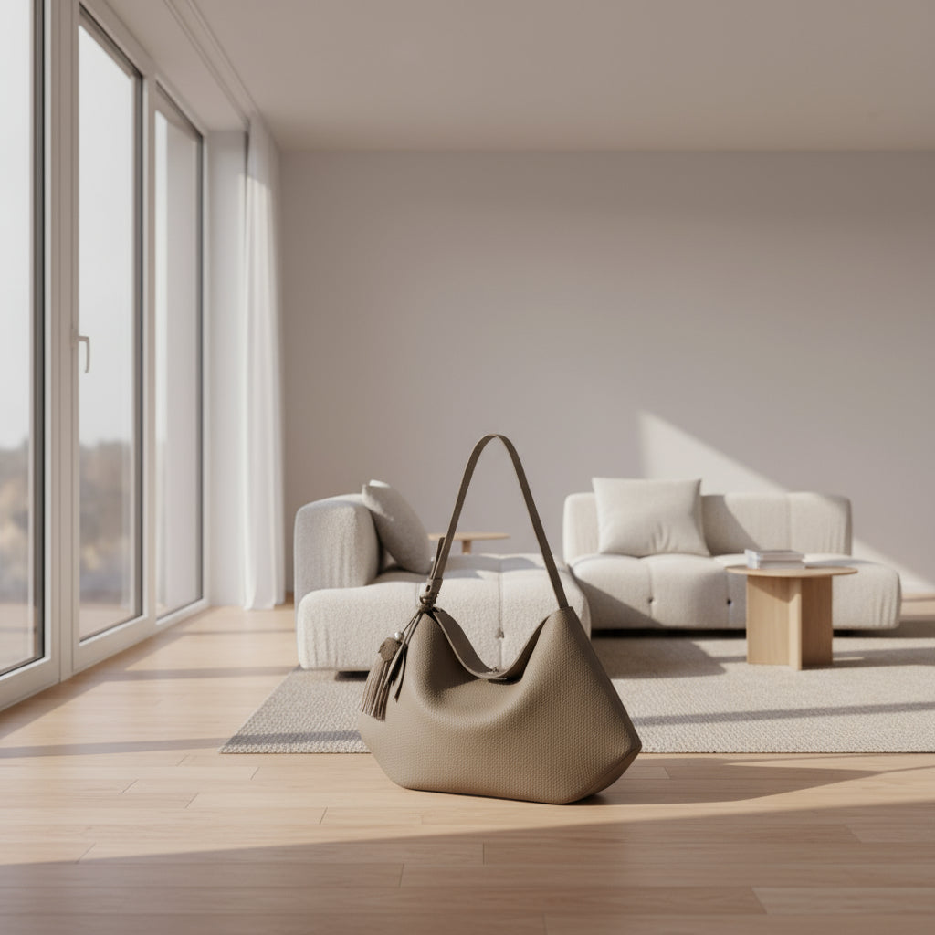 Sac bandoulière tendance en cuir grande capacité