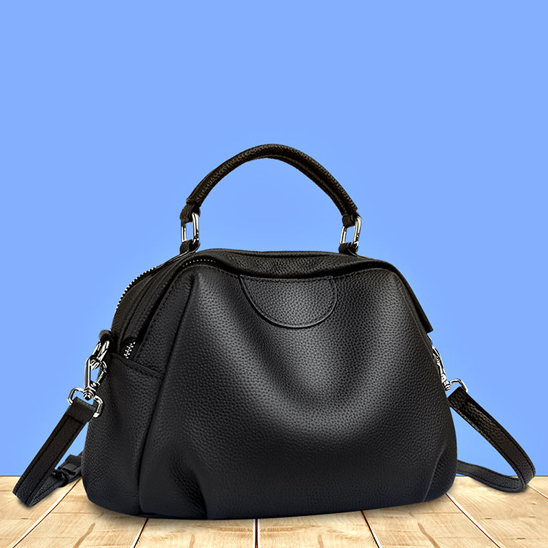 Genuine Leather Large-capacity Crossbody Bag