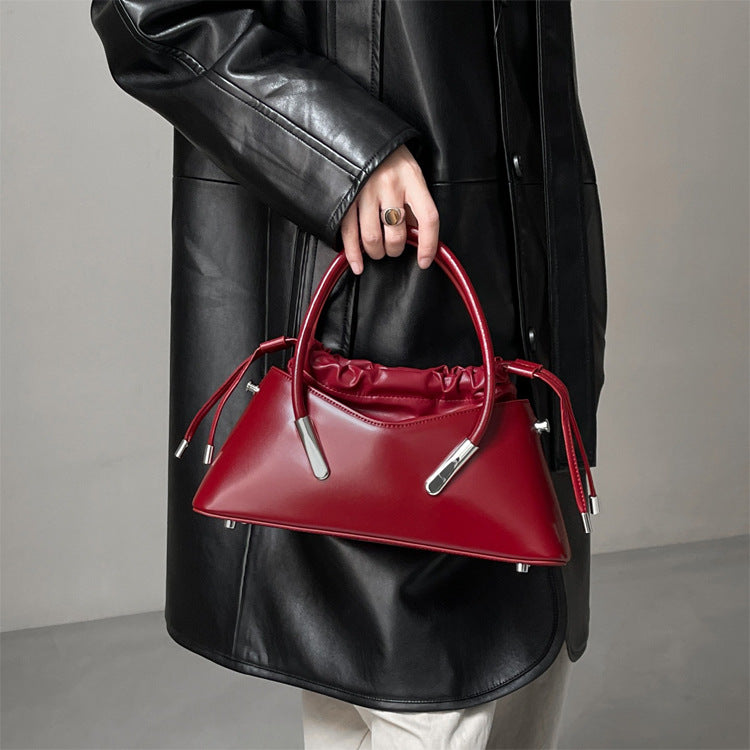 Sac à bandoulière en cuir tendance pour femme