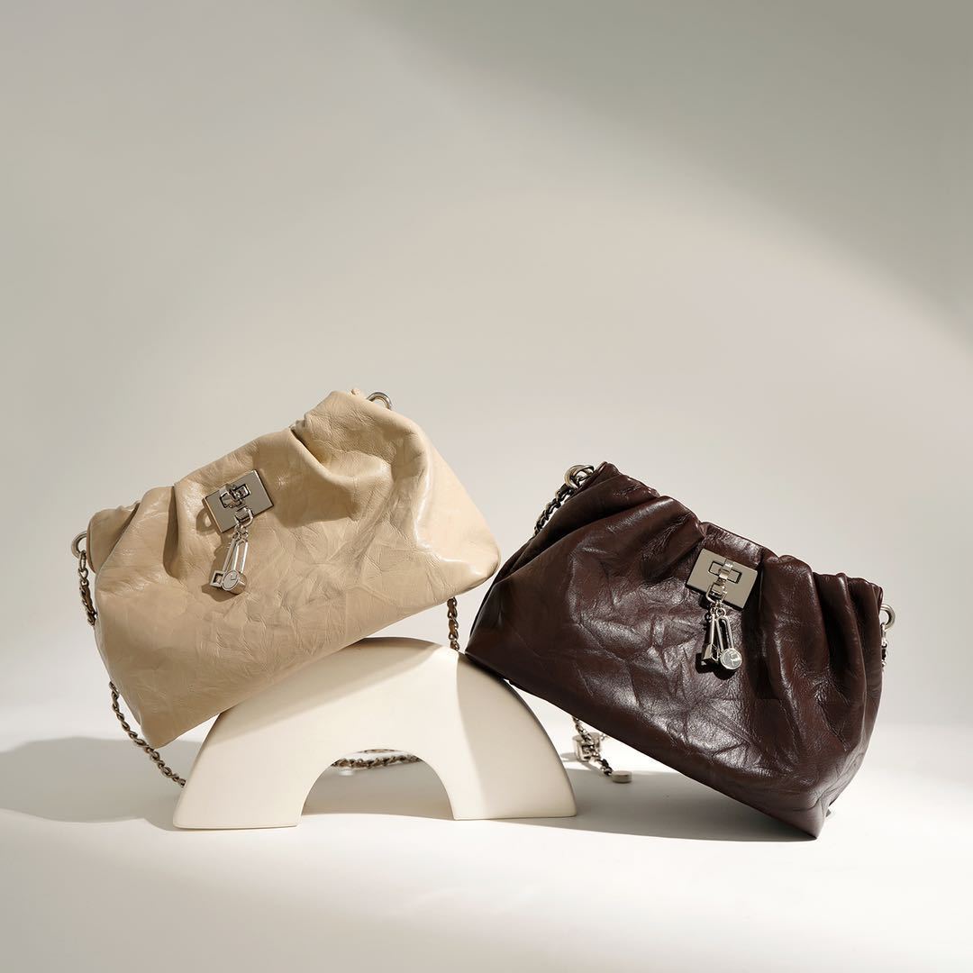 Sac bandoulière nuage en cuir