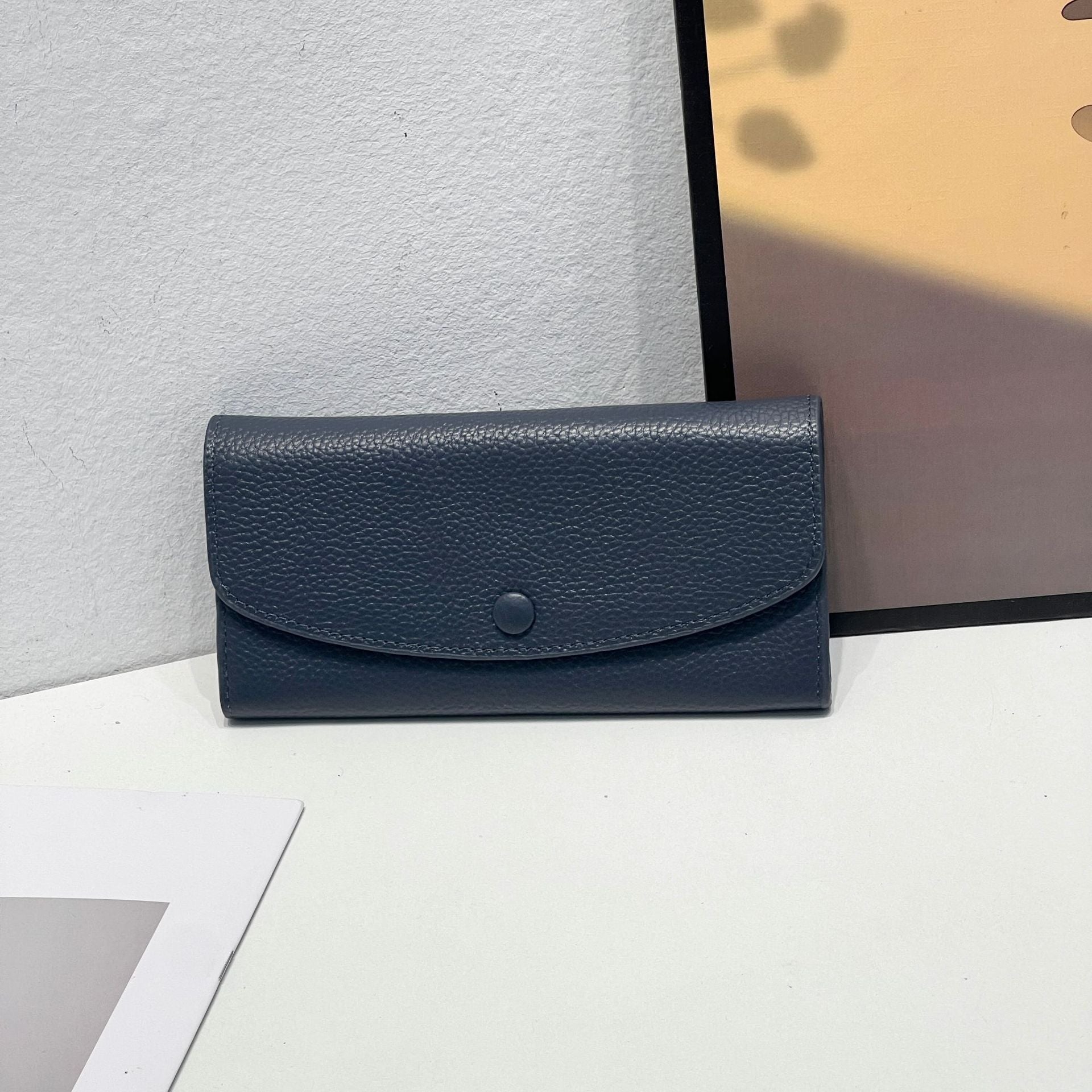 Portefeuille en cuir véritable