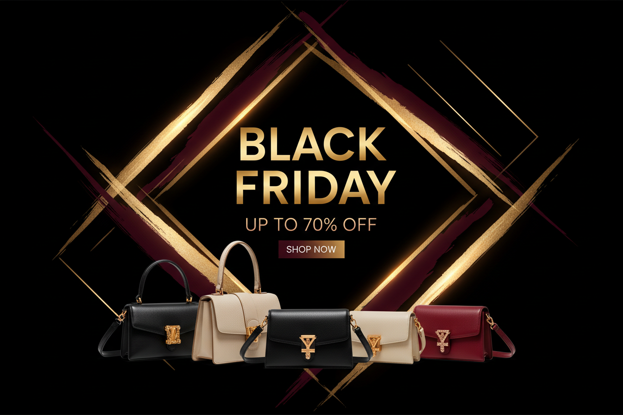 Bannière élégante fond noir avec couleurs vives