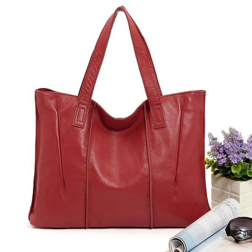 Daily Wear Leather Classic Tote Bag