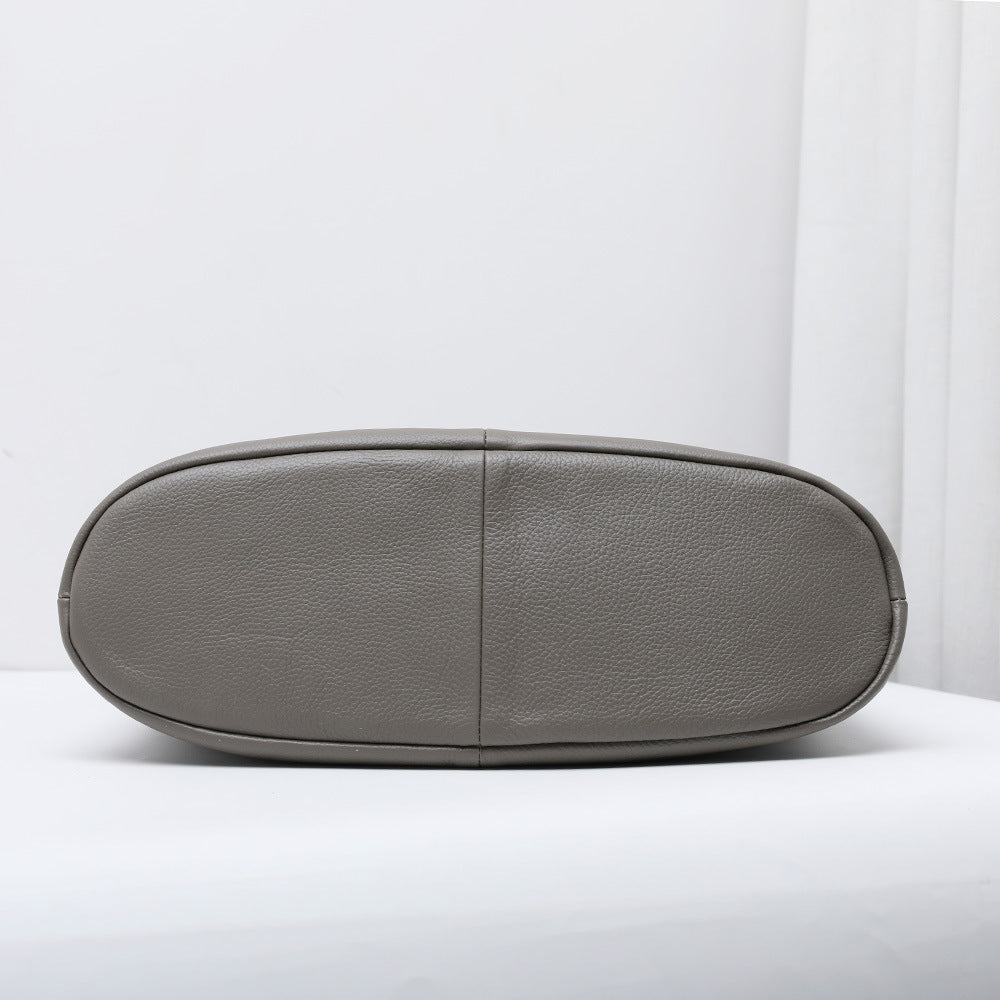 Soft Leather Bucket Bag