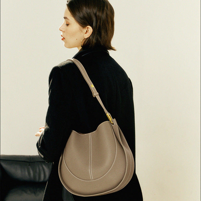 Sac bandoulière de luxe en cuir Niche