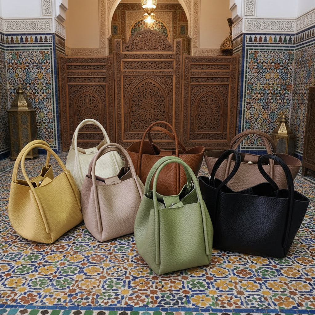 Sac bandoulière rétro et décontracté - Collection Marrakech