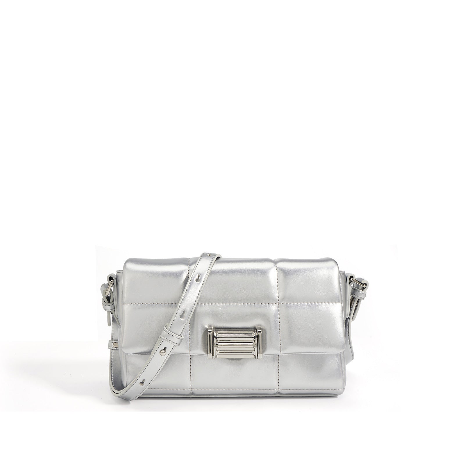 Leather Small Square  Shoulder Bag