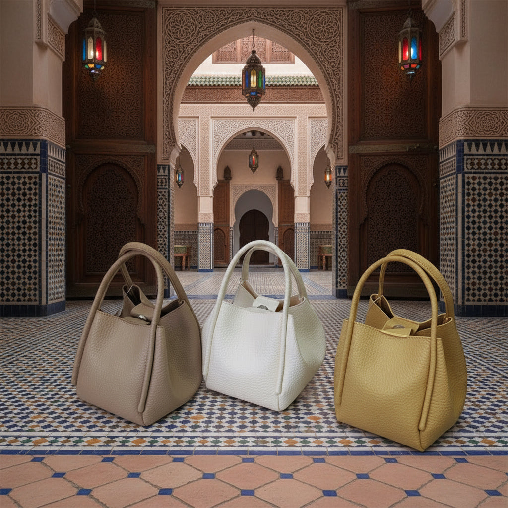 Sac bandoulière rétro et décontracté - Collection Marrakech